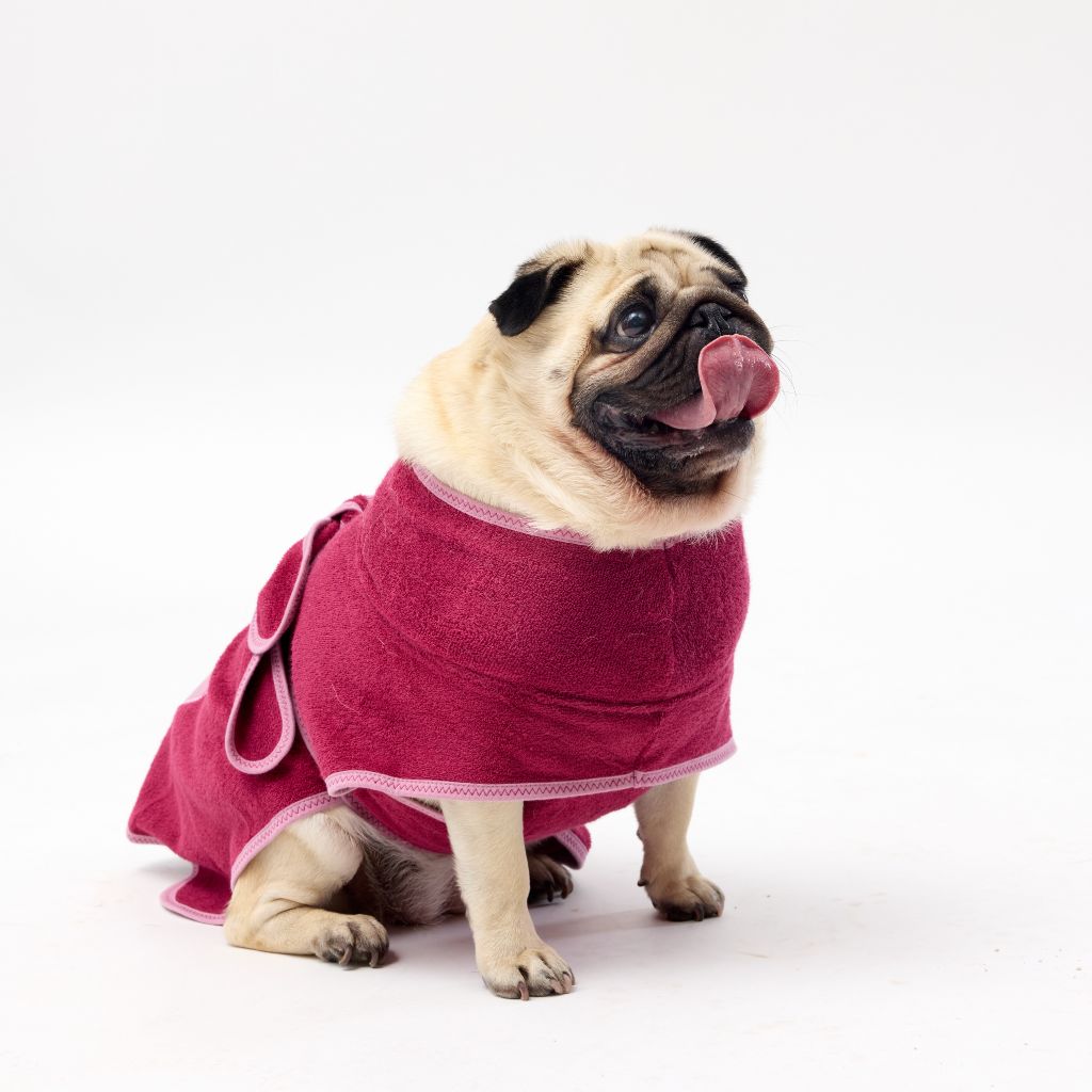 Dog Towel Robe Cotton Snoot Style.