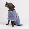 Snoot Style dog towel robe.