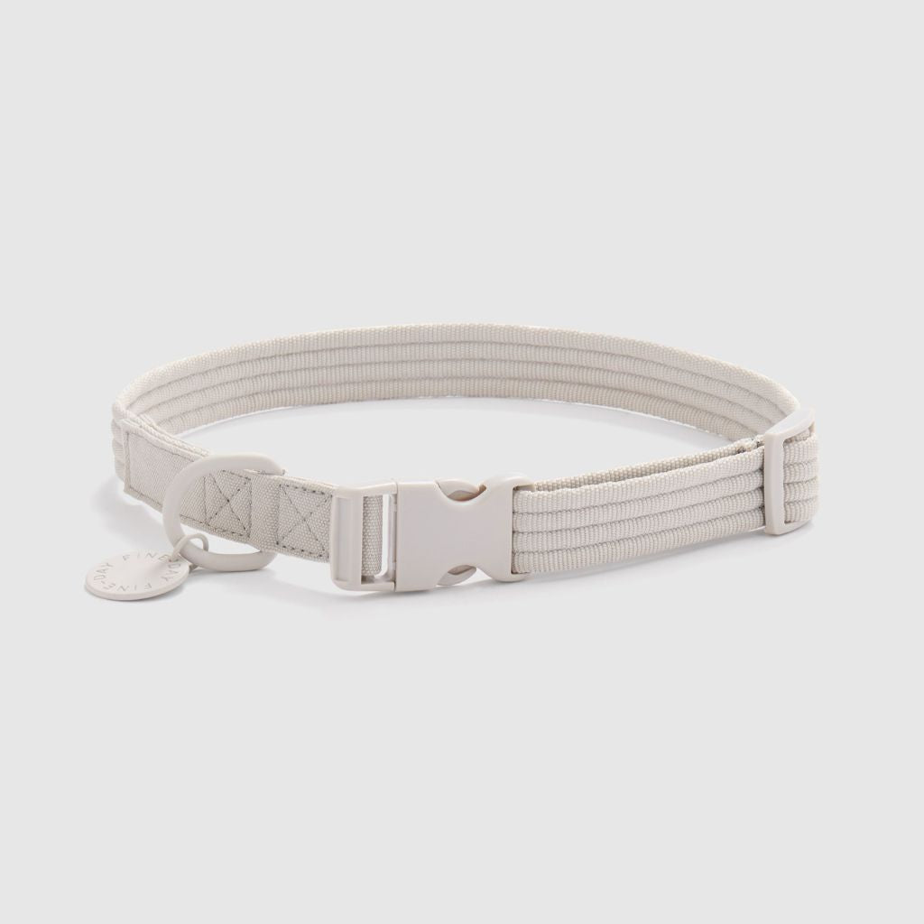 Recycled, lightweight dog collar Snoot Style.