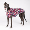 The Floofy Fleece Dog Coat | Navy Camo Print
