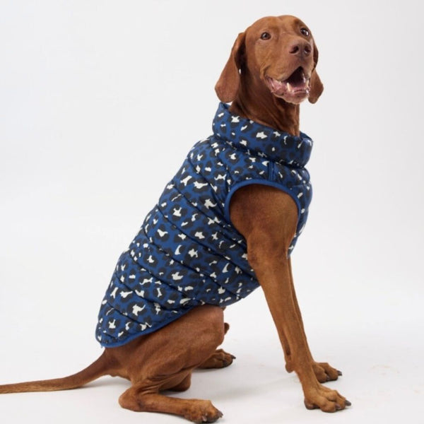 Dog Puffer Jacket for Large Dogs.