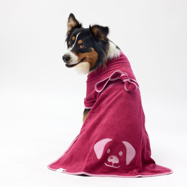 Dog Towel Robe Snoot Style