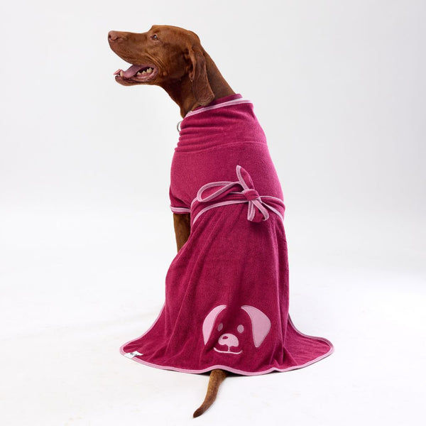 Dog Drying Robe Large Dogs Snoot Style