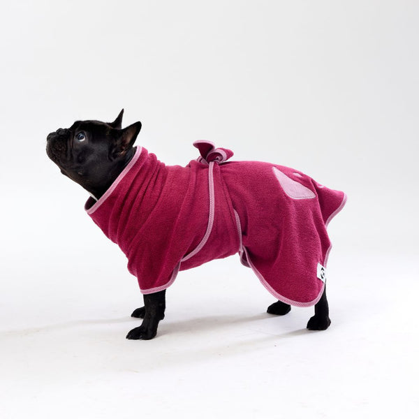 Dog Bath Robe Cotton Snoot Style