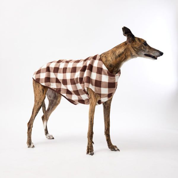 Winter Dog Coat for Greyhounds Snoot Style.