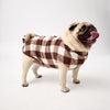 Warm Fleece Dog Coat for Small Dogs Snoot Style. 
