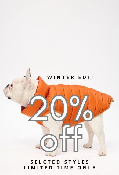 Snoot Style Dog Coats 20% off sale