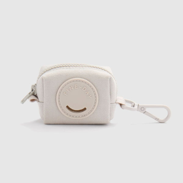 Recycled fabric poop bag holder Snoot Style