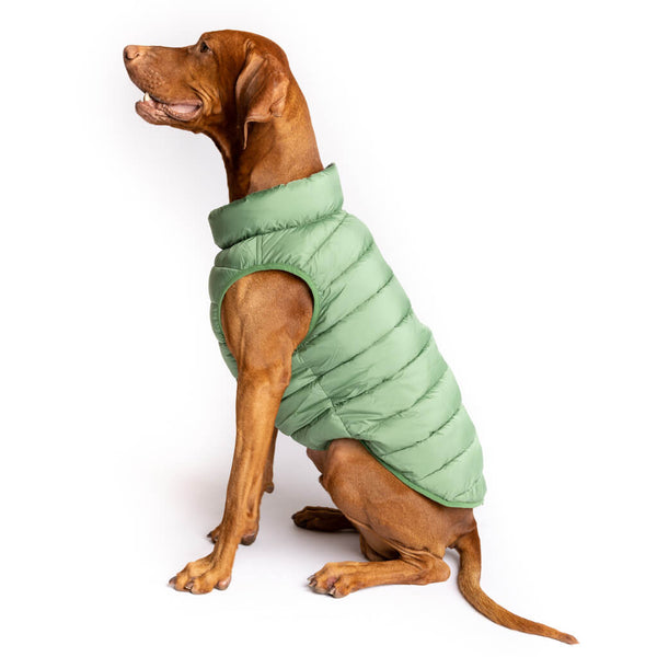 Waterproof Dog Puffer Jacket Reversible Padded Dog Coat - For Dog