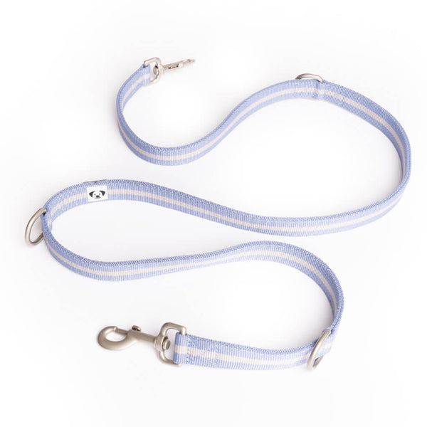 Snoot Style Double End Dog Lead Blue.