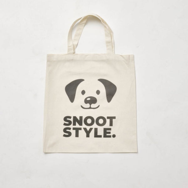 Snoot Style Recycled Cotton Tote Bag.