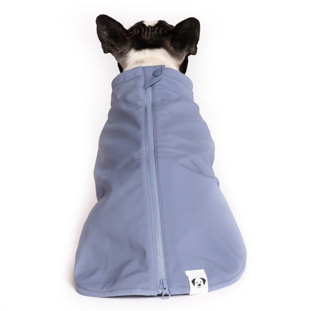 Snoot Style waterproof dog coat.