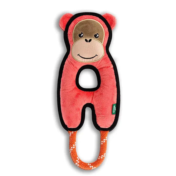 Tough Dog Toy with Rope Pull.