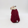 A French Bulldog wearing a Snoot Style Fleece Dog Coat.
