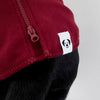 Snoot Style Fleece Dog Coat with Back Zip