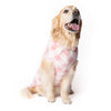 Pink check Fleece Dog Coat by Snoot Style.