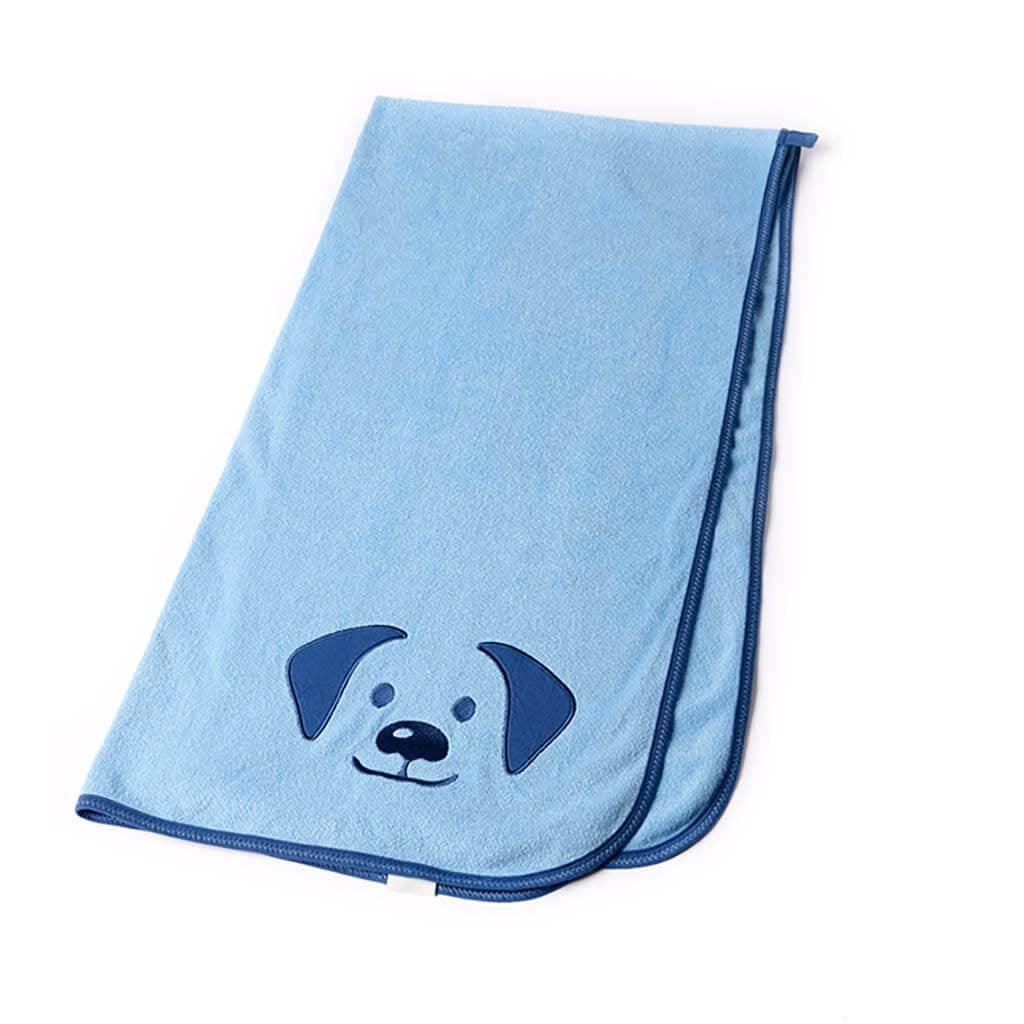 The Snoot Style organic cotton dog drying towel.